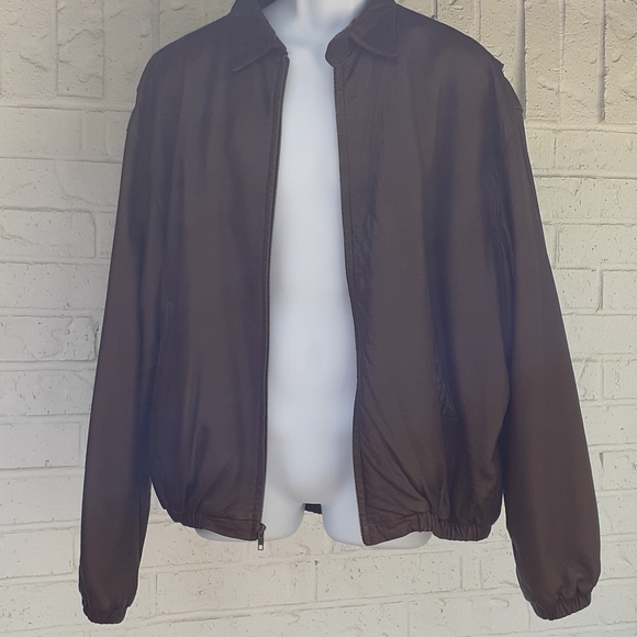Polo Ralph Lauren Other - Polo Ralph Lauren Men's  Vintage Leather Bomber Jacket